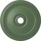 Ekena Millwork Diane Ceiling Medallion (Fits Canopies up to 6 1/4"), 24"OD x 3 5/8"ID x 1 1/4"P, Athenian Green CM24DIAGF - alternate 1